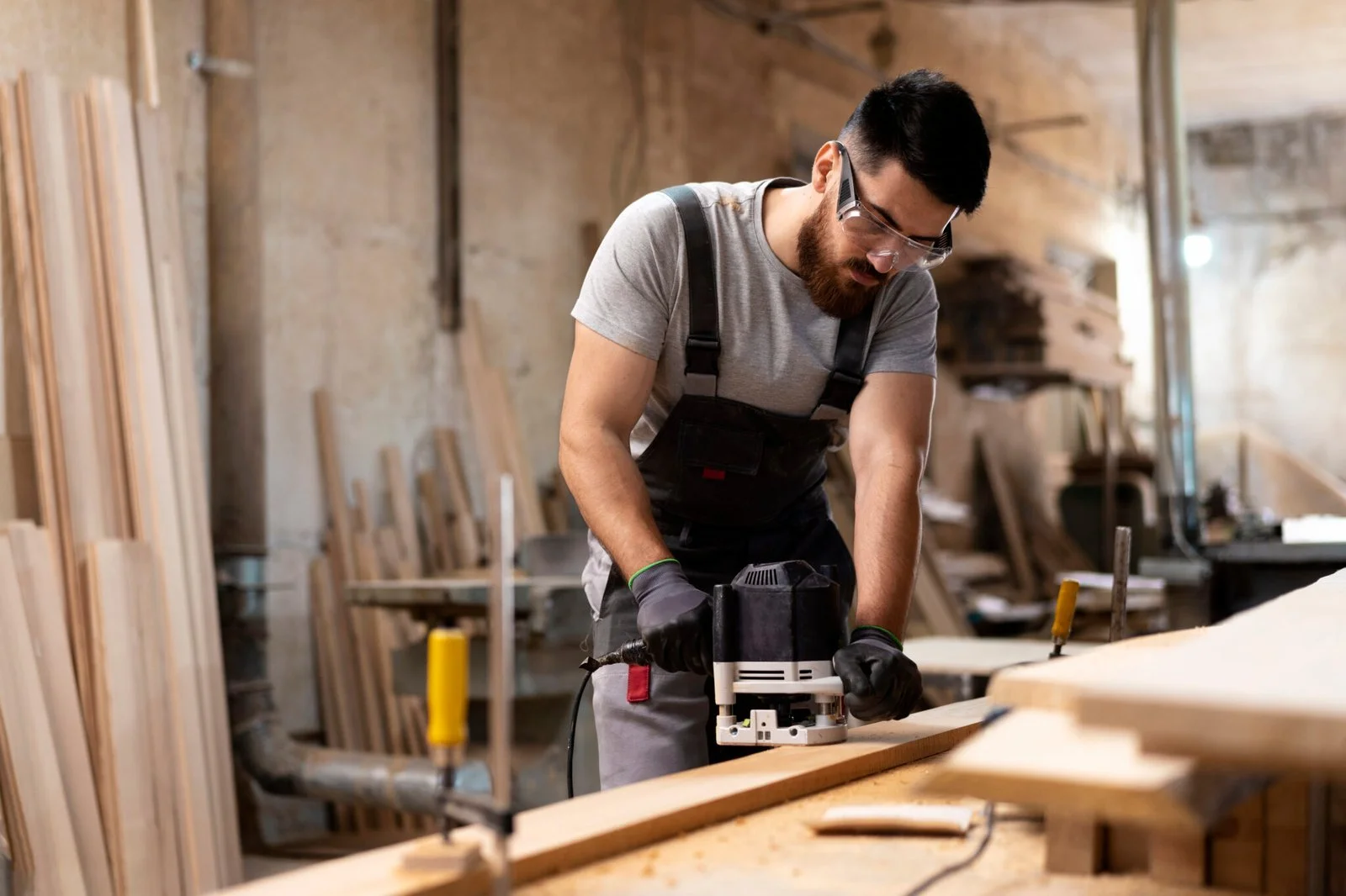 Perth carpenter building a custom timber pergola for outdoor living